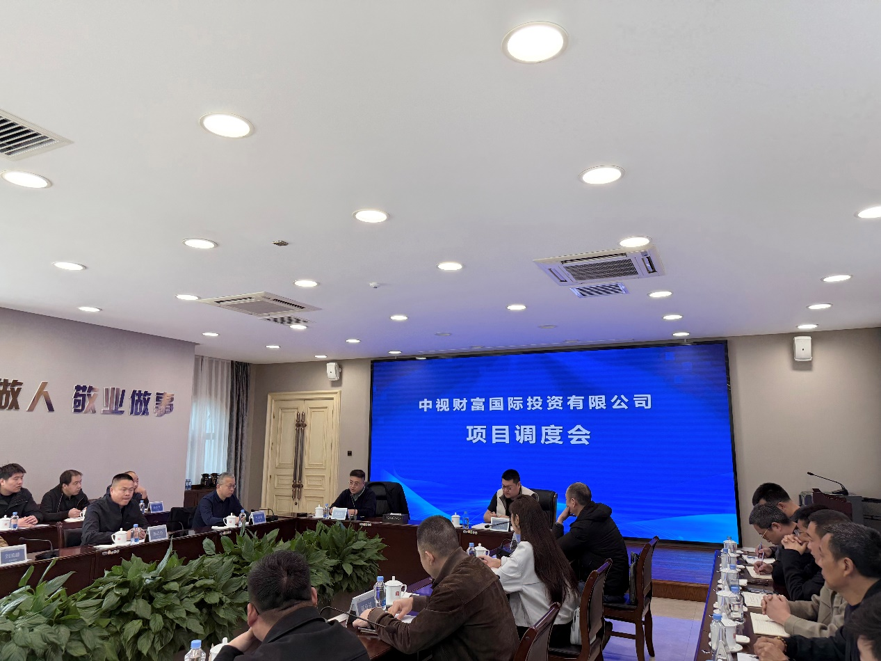 中视财富国际投资有限公司召开重点项目调度会  聚力攻坚提质增效